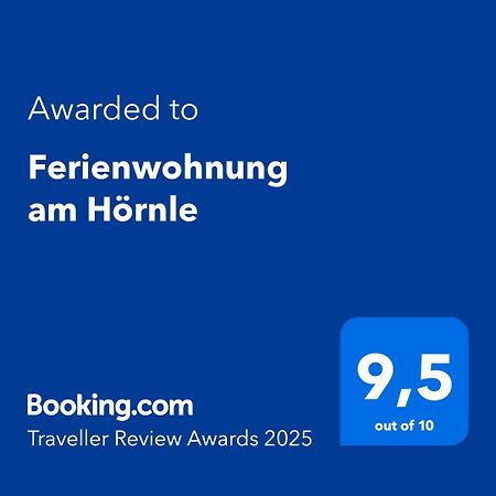 Ferienwohnung am Hörnle Bad Kohlgrub Exterior foto